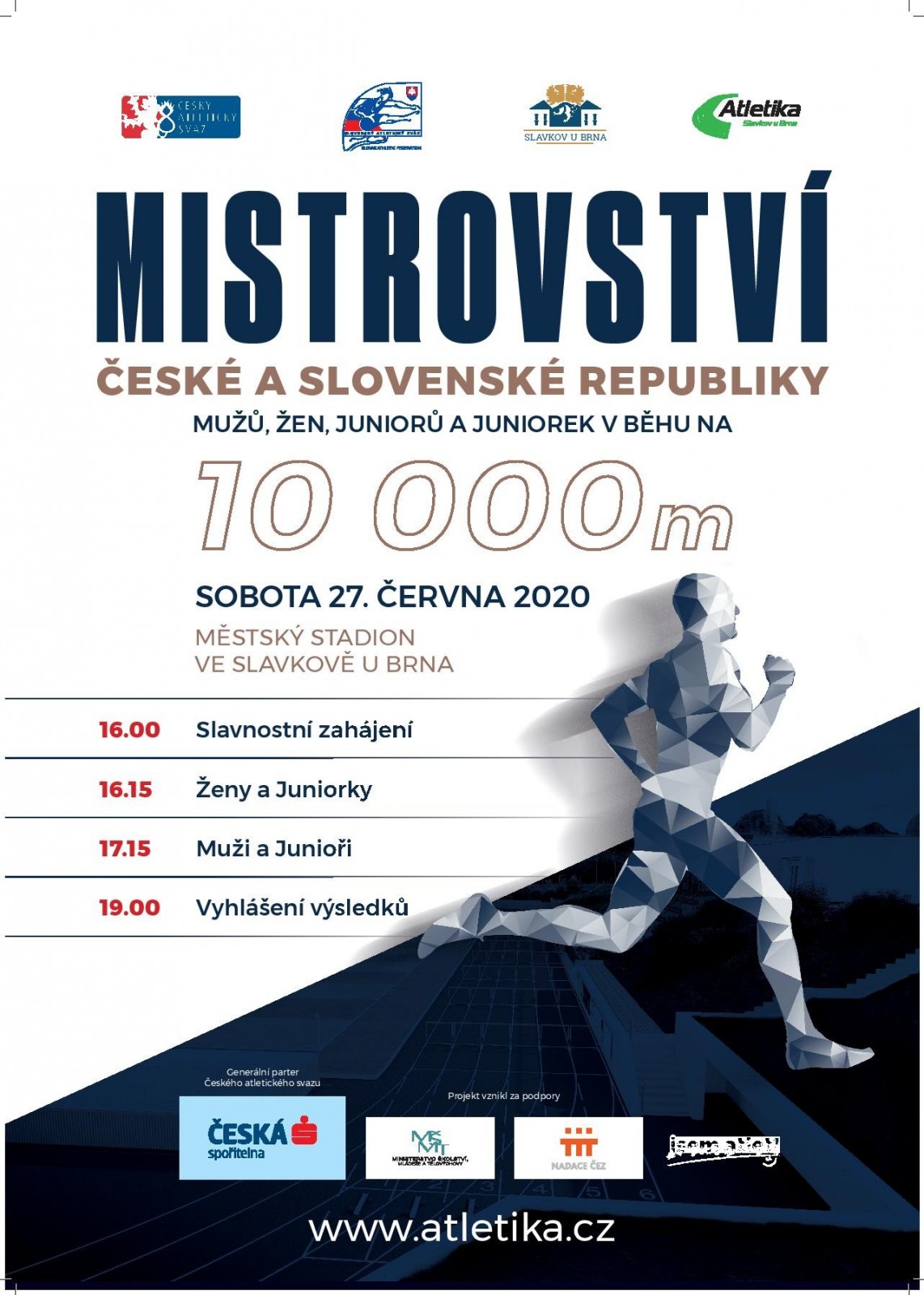 Mistrovství České a Slovenské republiky v běhu na 10000m na dráze