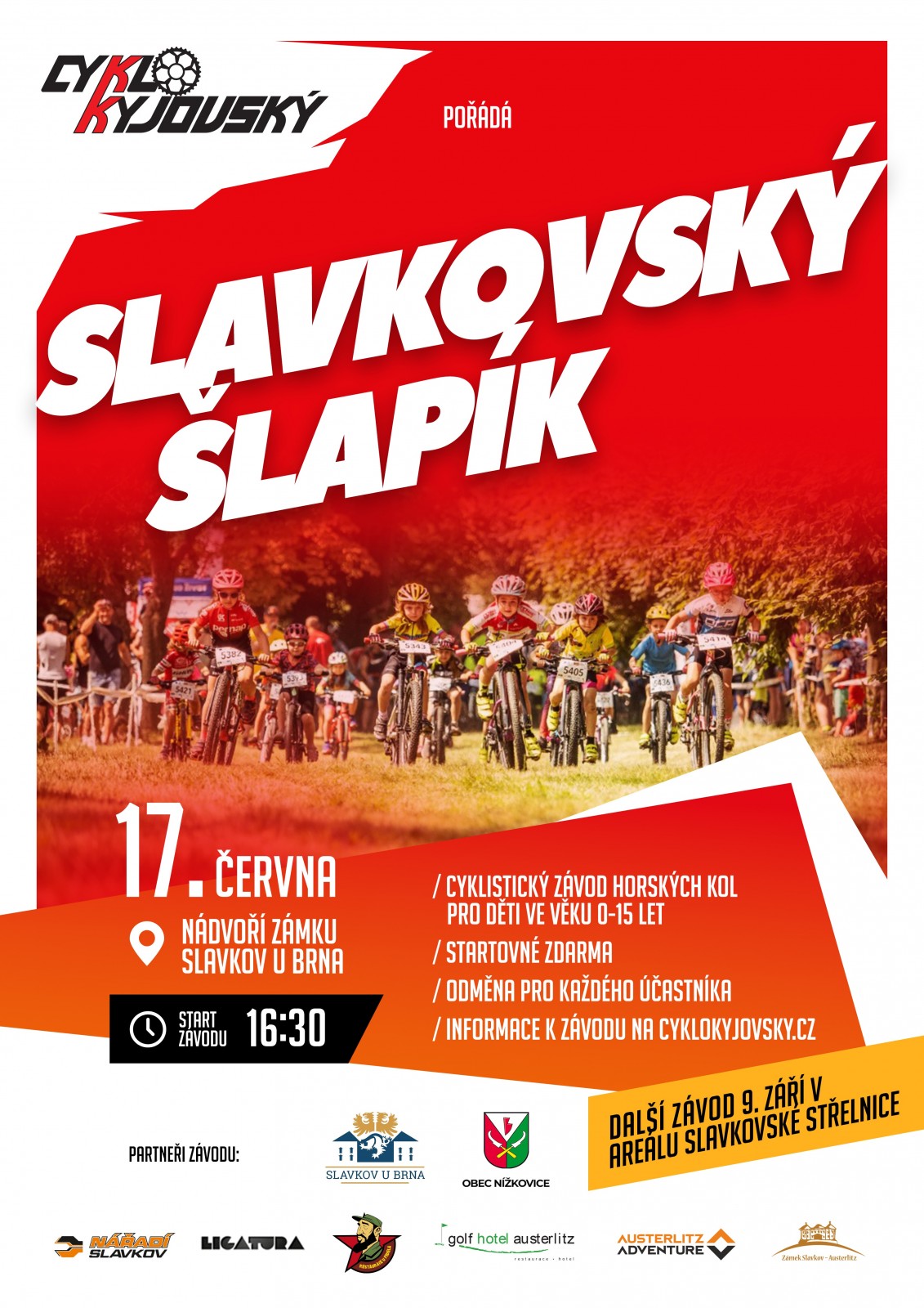 SLAVKOVSKÝ ŠLAPÍK - Cyklistický závod horských kol