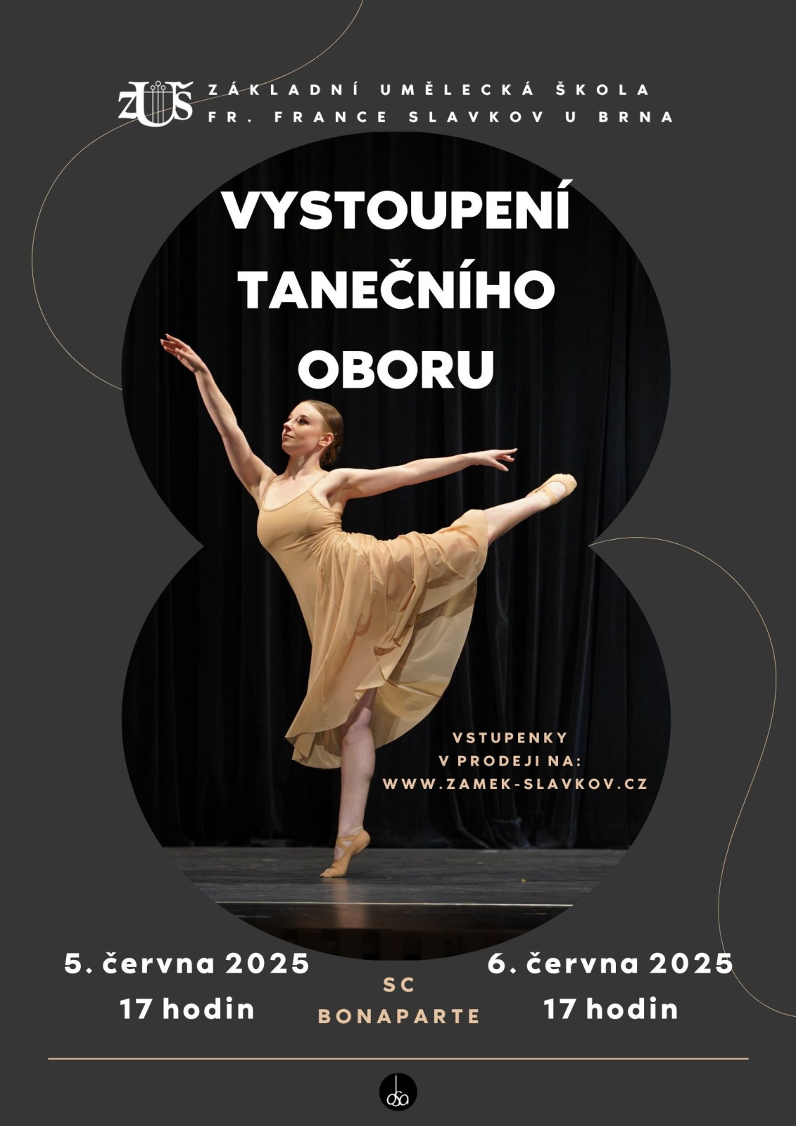 Vystoupení tanečního oboru