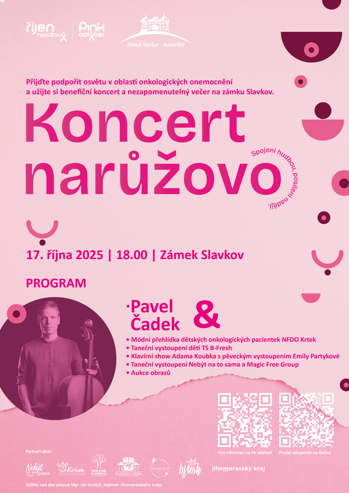 Koncert narůžovo - Pink October
