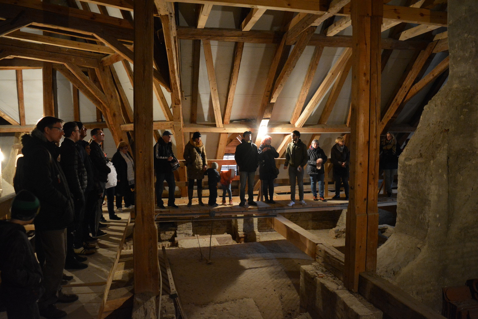 Prohlídky zámecké půdy a krovů