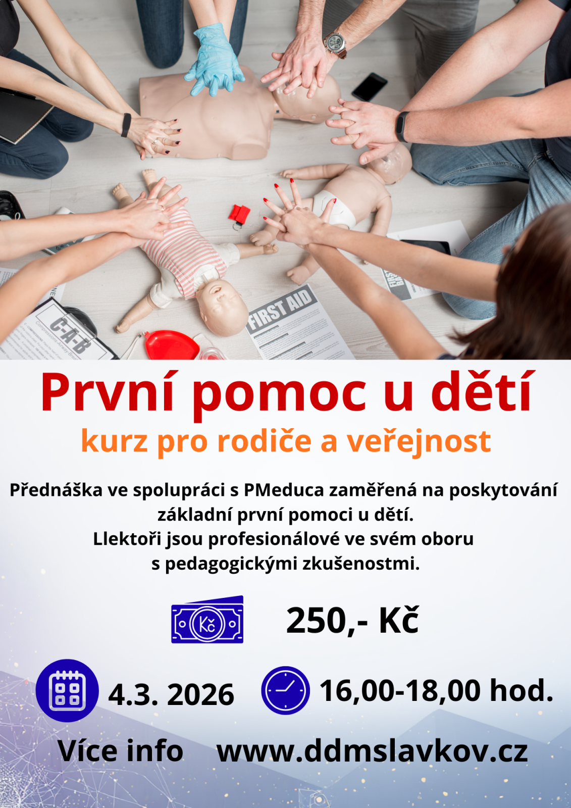 První pomoc u dětí