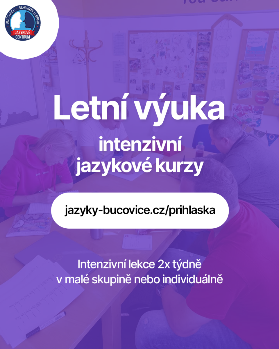 Letní jazykové kurzy