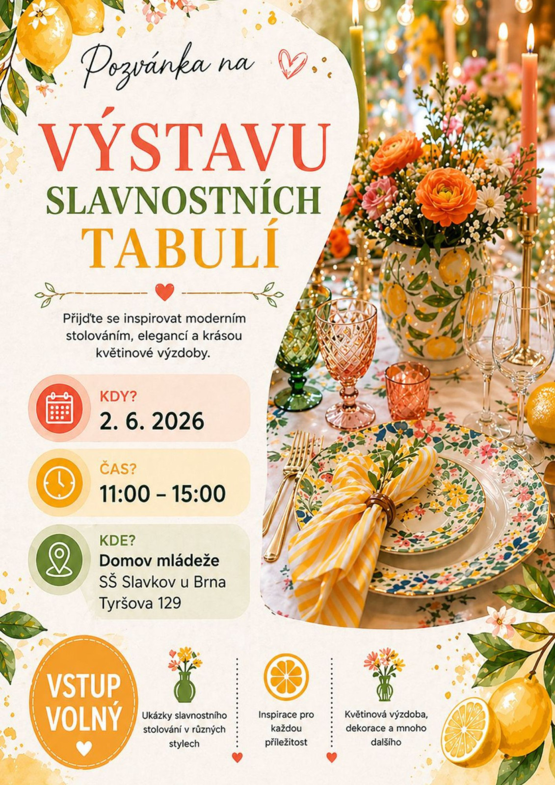 VÝSTAVA SLAVNOSTNÍCH TABULÍ