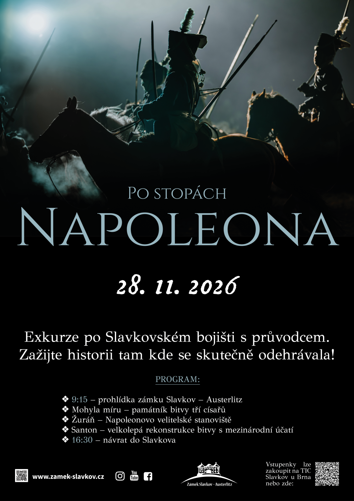 Po stopách Napoleona - Exkurze po bojišti s průvodcem