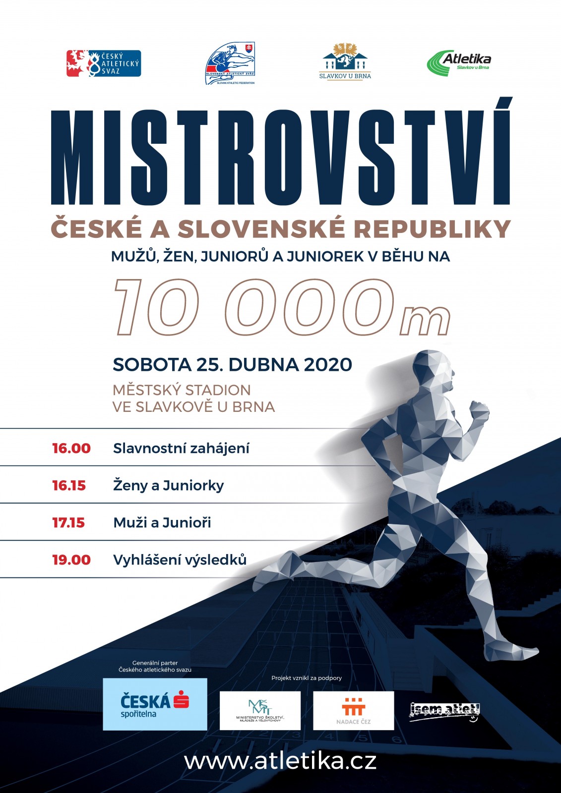 Mistrovství České republiky v běhu na 10000m na dráze