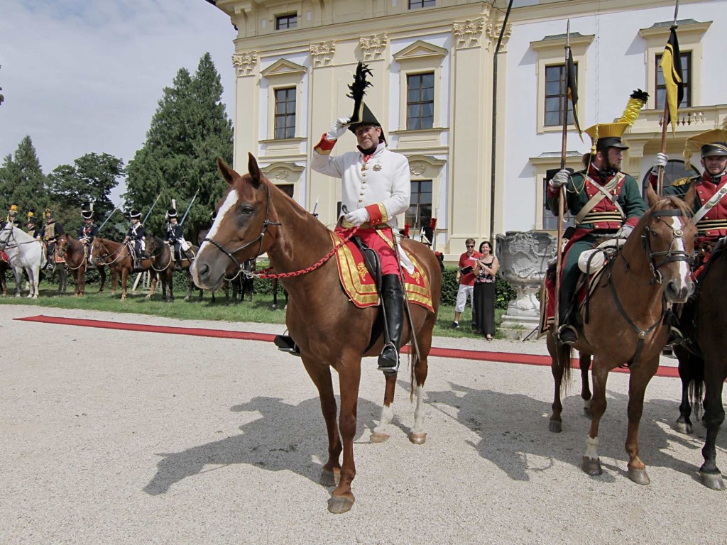 Napoleonské hry ve Slavkově - v hlavní roli Václav Vydra a kůň