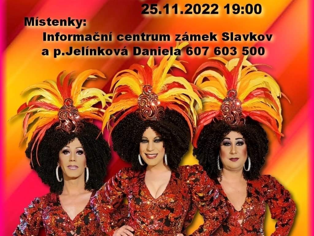 Oblíbená travesti skupina Divoké kočky míří opět do Slavkova!