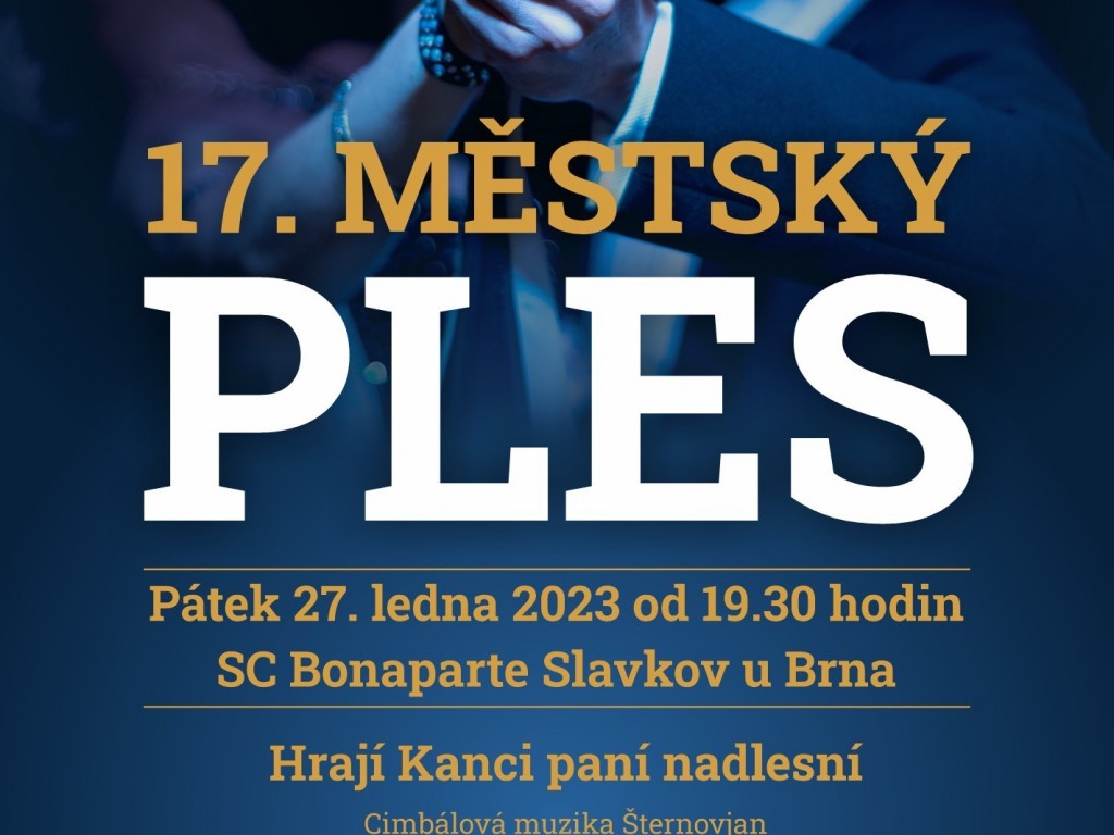 Městský ples roztančí Kanci paní nadlesní