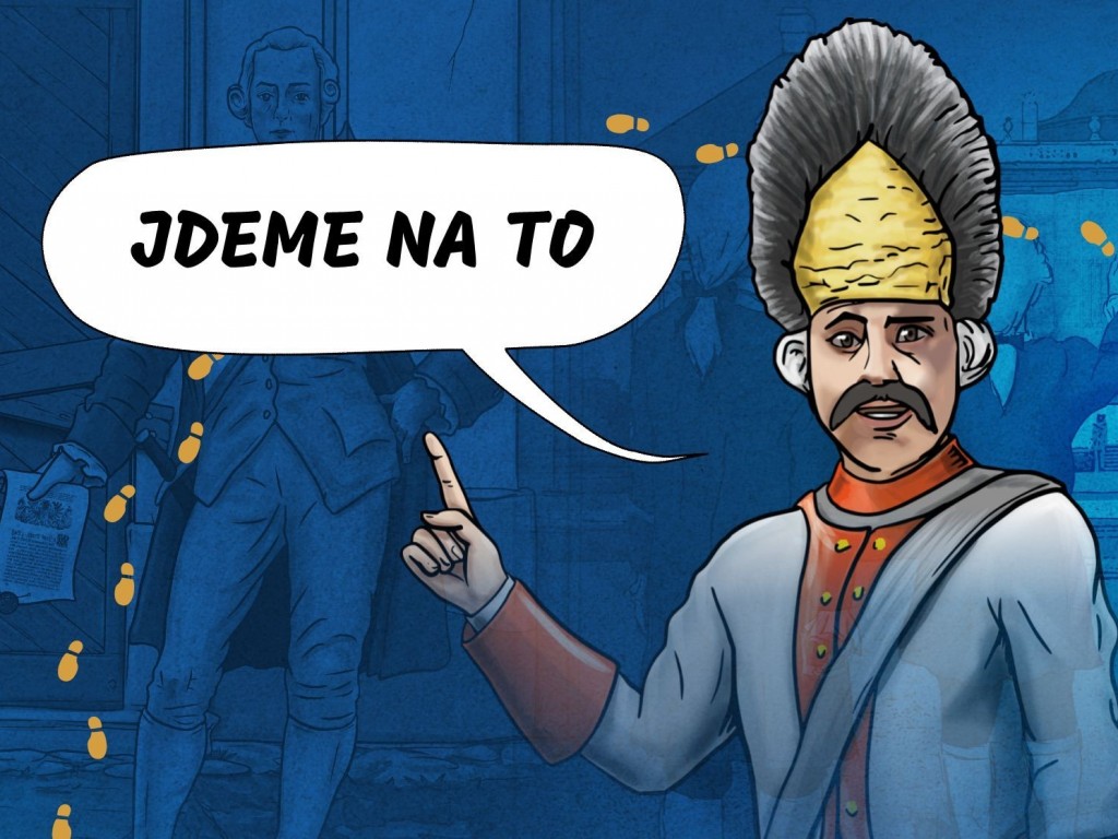 Poznejte slavkovské památky díky unikátnímu komiksovému průvodci i informačním tabulím