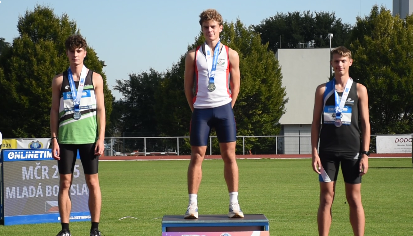 Adam Konečný zkompletoval medailovou sbírku z MČR