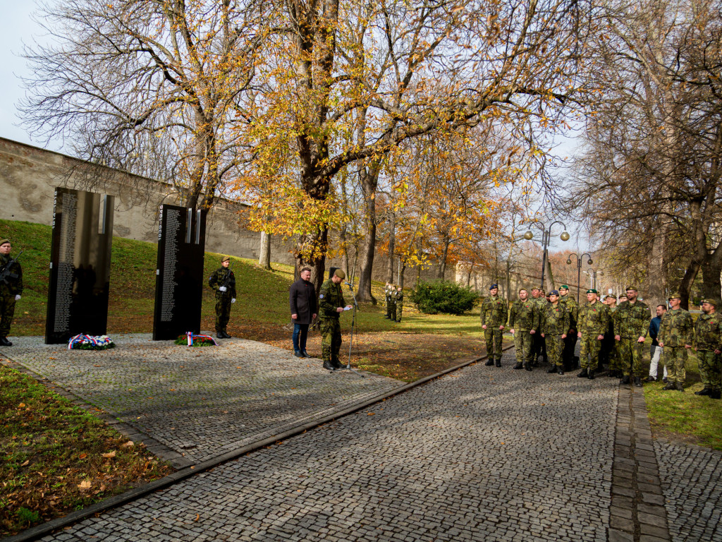 Slavkov u Brna uctil památku válečných veteránů
