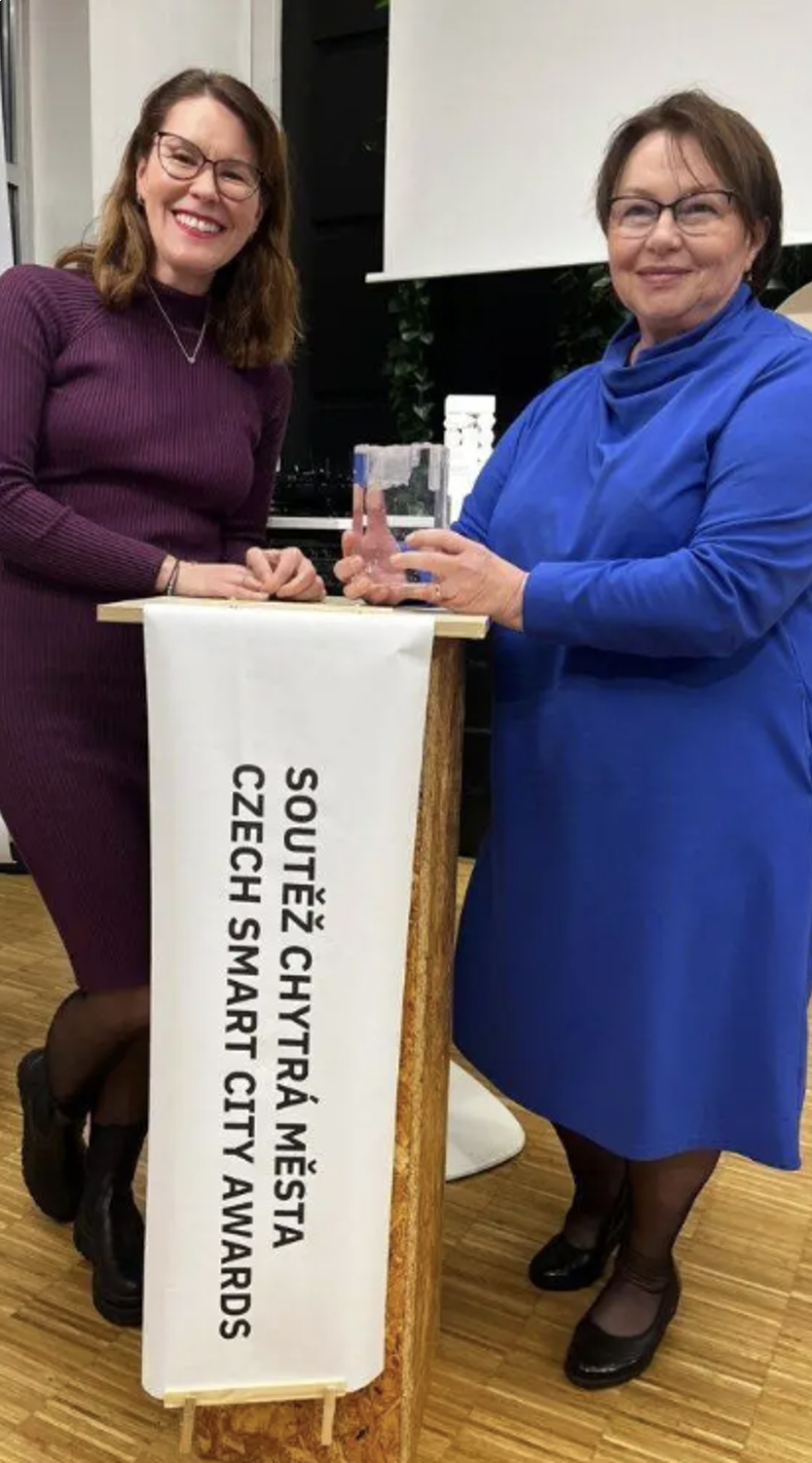 Slavkov u Brna bodoval v soutěži Chytrá města 2025