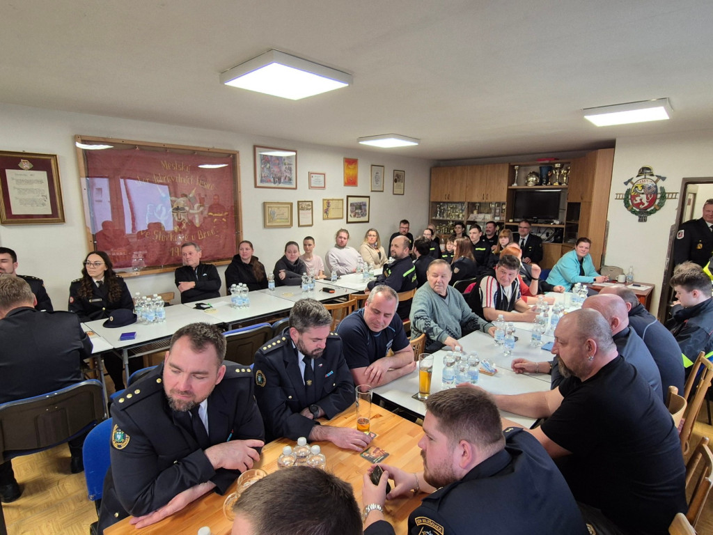 Hasiči hodnotili uplynulý rok