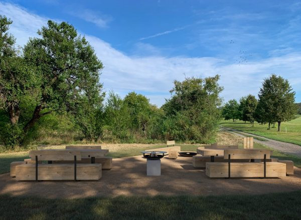 Nové veřejné ohniště bude od května sloužit veřejnosti