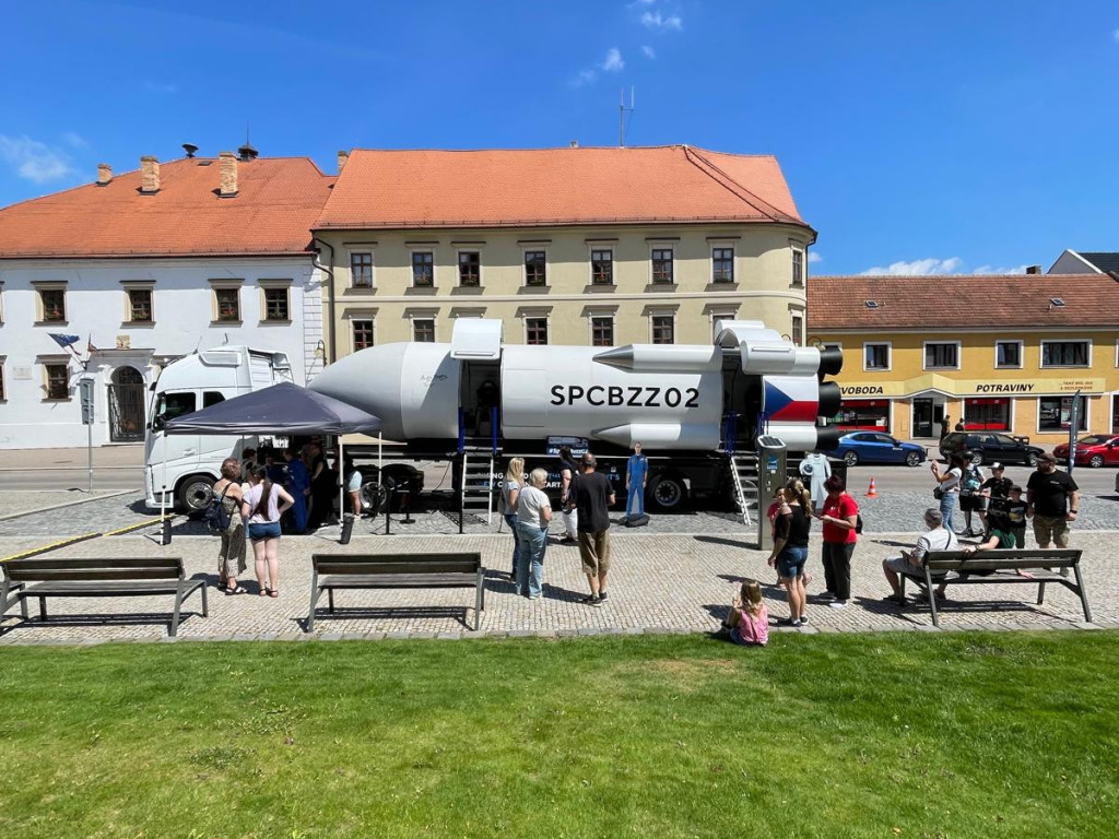 SpaceBuzz přivezl do Slavkova zážitek z vesmíru