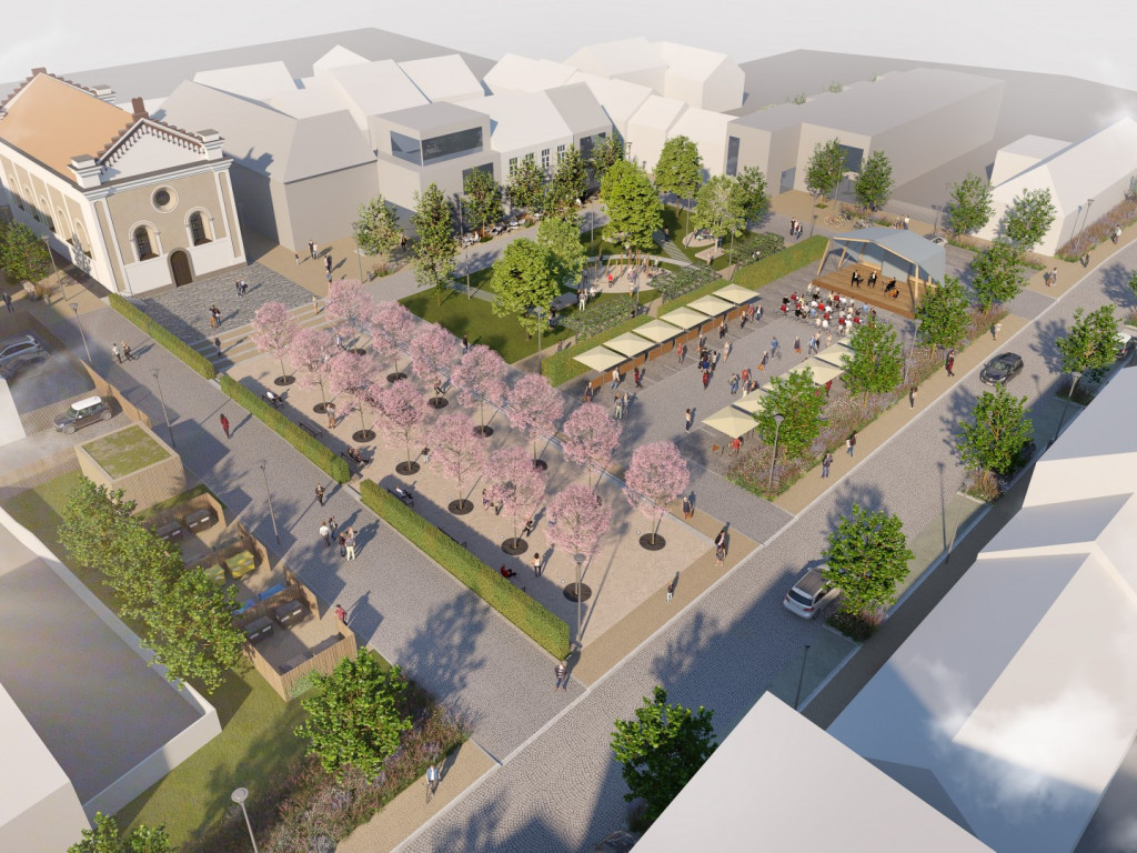 Revitalizace Koláčkova náměstí vstupuje do realizační fáze. Zastupitelstvo schválilo zhotovitele stavby.