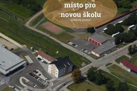 Ve Slavkově u Brna vyhlásili architektonickou soutěž na novou školu