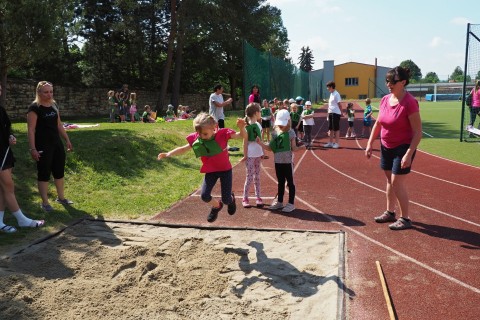 Den dětí oslavila Mateřská škola Zvídálek sportovní olympiádou