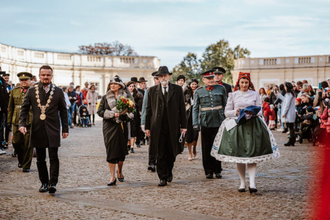 Prezident Masaryk opět navštíví Slavkov. Oslaví tak den vzniku republiky.