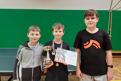 Mládežnický okresní přebor ve stolním tenisu v Bučovicích přinesl výborné výkony
