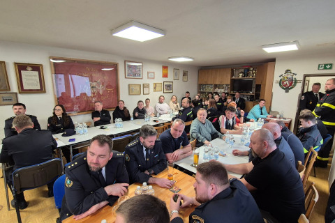 Hasiči hodnotili uplynulý rok