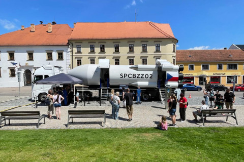 SpaceBuzz přivezl do Slavkova zážitek z vesmíru