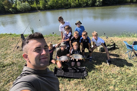 Rybářský tábor ve Slavkově se opět vydařil